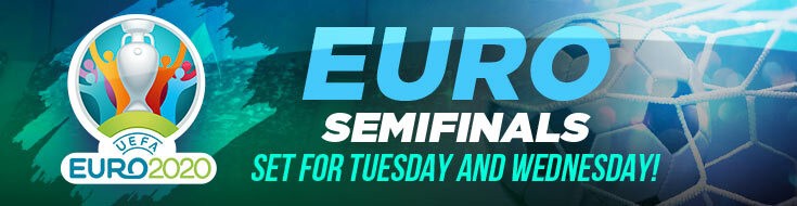 EURO Semifinals Odds Set for Tuesday and Wednesday