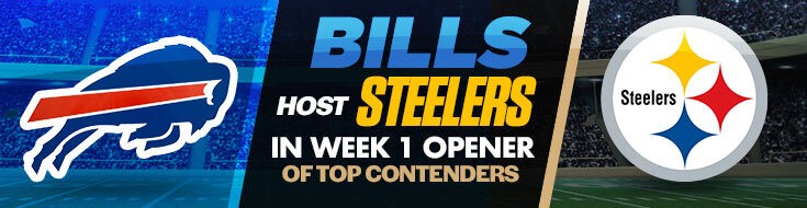 NFL Week 1 Odds Steelers vs. Bills on Sunday, September 12, 2021