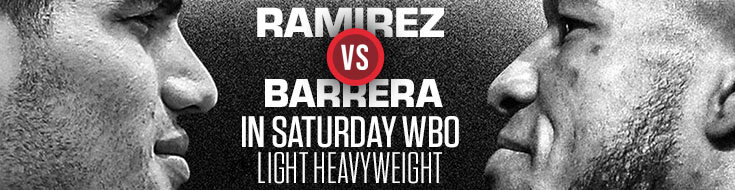 Ramirez vs. Barrera in Saturday WBO Light Heavyweight Clash (07-09-2021)