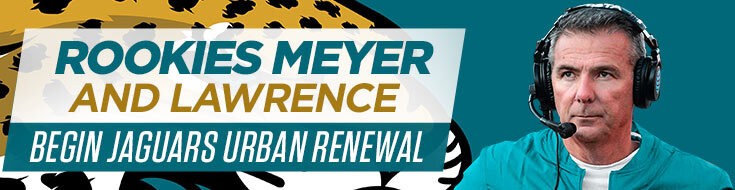Rookies Meyer and Lawrence Begin Jaguars Urban Renewal