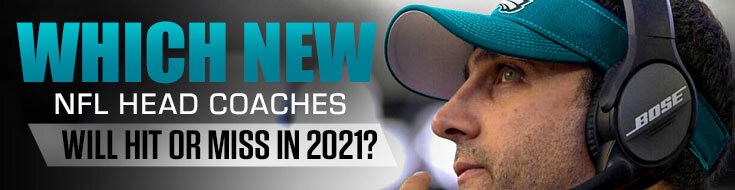 2021 NFL New Head Coaches & Betting Odds Analysis