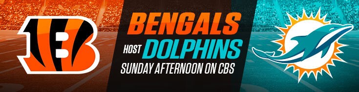 Miami Dolphins vs. Cincinnati Bengals on NFL Preseason Odds (08-29-2021)
