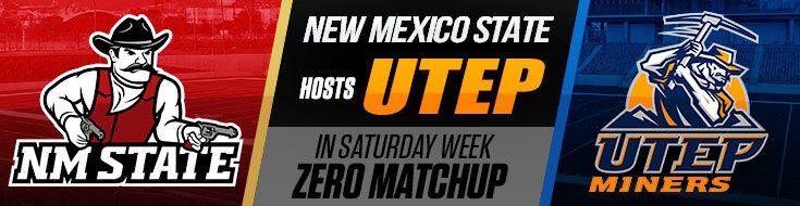UTEP Miners vs. New Mexico State Aggies NCAAF Betting Odds (08:28:2021)