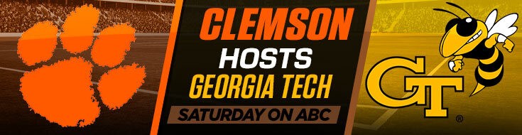 College Football Betting Georgia Tech vs. Clemson Odds (09-18-2021)