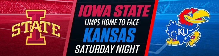 Kansas Jayhawks vs. Iowa State Cyclones NCAAF Betting Odds (10-02-2021)