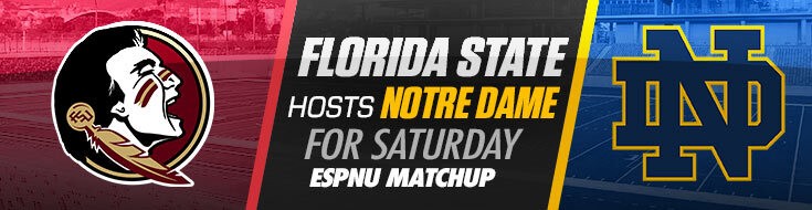 NCAAF Betting Notre Dame vs. Florida State on Sunday, September 05, 2021