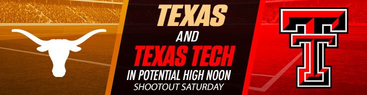 Texas Tech Red Raiders vs. Texas Longhorns NCAAF Betting (09-25-2021)