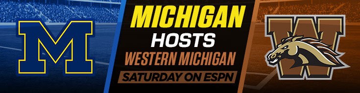 Western Michigan Broncos vs. Michigan Wolverines NCAAF Odds (09-04-2021)