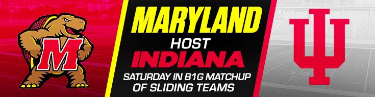 Indiana Hoosiers vs. Maryland Terrapins NCAAF Betting Odds (10-30-2021)