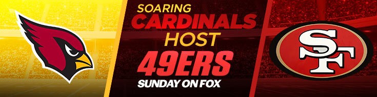 NFL Betting Action San Francisco 49ers vs. Arizona Cardinals (10-10-2021)