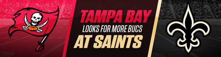 Tampa Bay Buccaneers vs. New Orleans Saints NFL Betting Odds (10-31-2021)