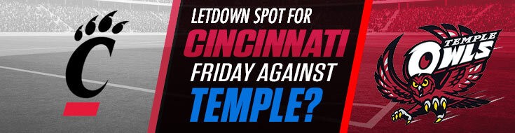 Temple Owls vs. Cincinnati Bearcats NCAAF Betting Odds & Picks (10-08-2021)