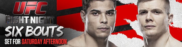 UFC Fight Night Costa vs. Vettori Main Card Betting Odds (10-23-2021).