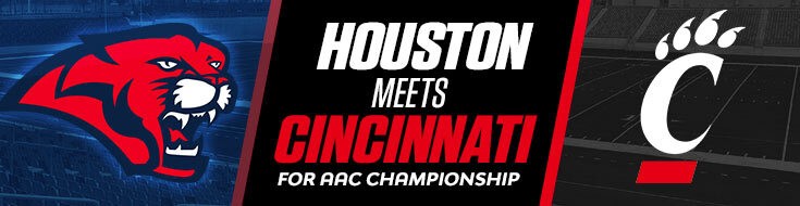 AAC Championship Game Houston Cougars vs. Cincinnati Bearcats (12-04-2021)