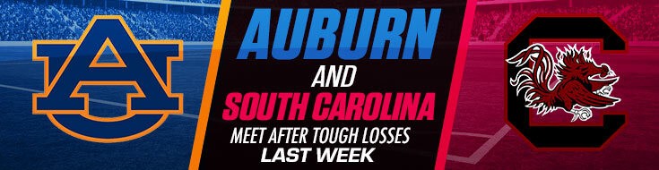 Auburn Tigers vs. South Carolina Gamecocks Odds & Analysis (11-20-2021)
