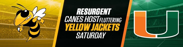 Georgia Tech Yellow Jackets vs. Miami Hurricanes Odds & Picks (11-06-2021)