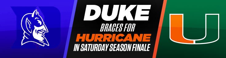 Miami Hurricanes vs. Duke Blue Devils NCAAF Betting Picks (11-27-2021)