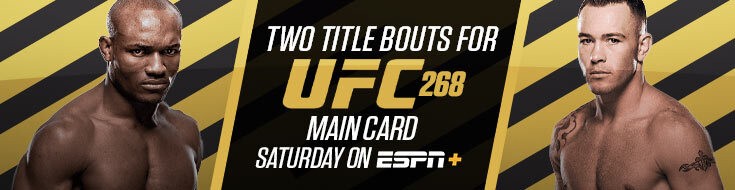 UFC 268 Usman vs. Covington Main Card Betting Odds & Picks (11-06-2021)
