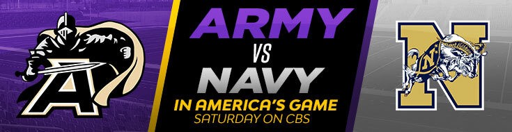 Army Black Knights vs. Navy Midshipmen NCAAF Betting Odds (12-11-2021)