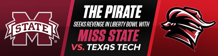 Liberty Bowl Odds & Picks Texas Tech vs. Mississippi State (12-28-2021)