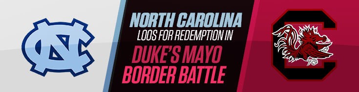 North Carolina vs. South Carolina Mayo Bowl Preview & Odds (12-30-2021)