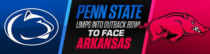 Penn State vs. Arkansas Razorbacks Outback Bowl Picks (01-01-2022)