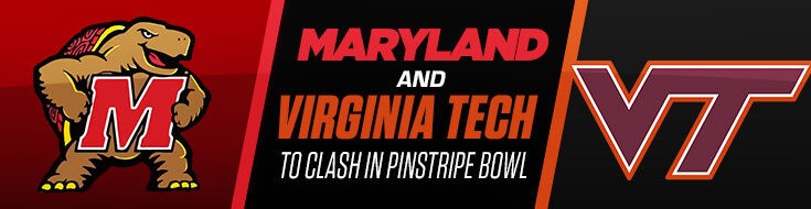 Pinstripe Bowl Odds Maryland Terrapins vs. Virginia Tech (12-29-2021)