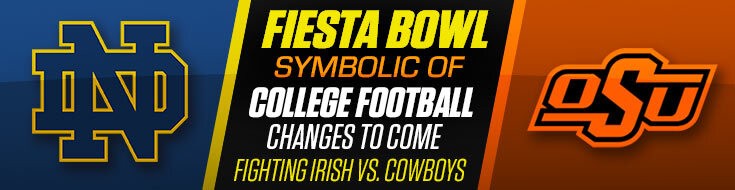 Play Station Fiesta Bowl Notre Dame vs. Oklahoma State Odds (01-01-2022)