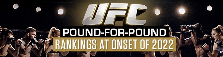 UFC Pound-for-Pound Rankings at Onset of 2022