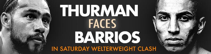 Welterweight Boxing Odds Keith Thurman vs. Mario Barrios (02-05-2022)