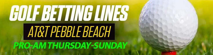 2022 AT&T Pebble Beach Pro-Am Golf Betting Lines (February 3-6, 2022)