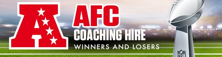 AFC Coaching Changes Winner, Losers & Super Bowl LVII Odds