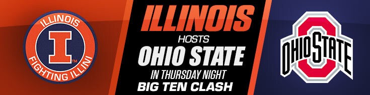 Ohio State Buckeyes vs. Illinois Fighting Illini CBB Odds (02-24-2022)
