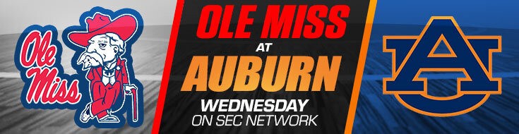 Ole Miss Rebels vs. Auburn Tigers NCAA Basketball Odds (02-23-2022)