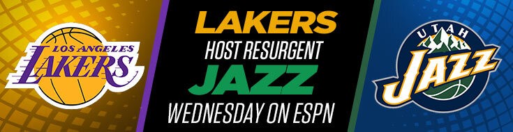 Utah Jazz vs. Los Angeles Lakers Betting Odds on NBA (02-16-2022)