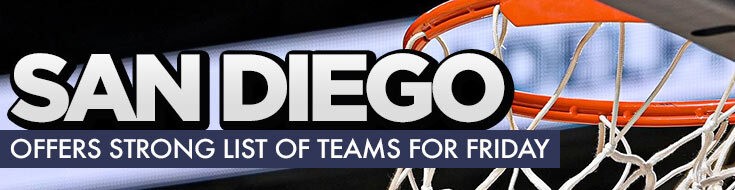 2022 NCAA Basketball Tournament San Diego Regional Betting Odds