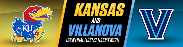 Final Four Villanova Wildcats vs. Kansas Jayhawks Betting Odds (04-02-2022)