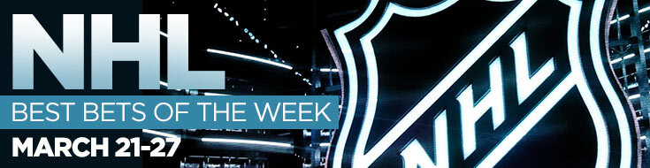 NHL Best Bets & Odds of the Week March 21-27, 2022