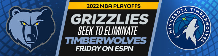 Grizzlies vs. Timberwolves NBA Playoffs Game 6 Betting Odds (04-29-2022)