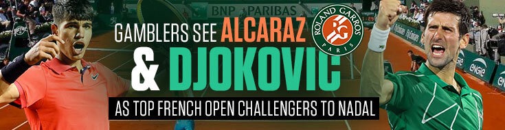2022 French Open Men’s Singles Betting Odds (May 22-June 5, 2022)
