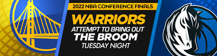 2022 NBA Playoffs Finals Warriors vs. Mavericks Game 4 Odds (05-24-2022)
