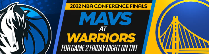2022 NBA Playoffs Mavericks vs. Warriors Game 2 Odds (05-20-2022)