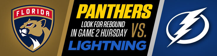 2022 Stanley Cup Playoffs Lightning vs Panthers Game 2 Odds (05-19-2022)