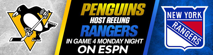 2022 Stanley Cup Playoffs Rangers vs. Penguins Game 4 Odds (05-09-2022)