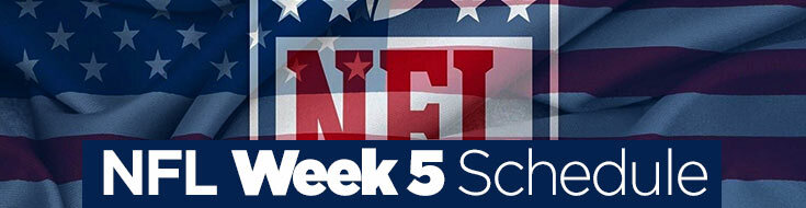 2022 NFL Week 5 Schedule & Super Bowl Championship Odds