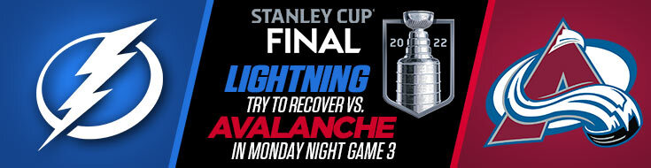 2022 Stanley Cup Final Game 3 Avalanche vs. Lightning Odds (06-20-2022)