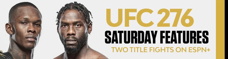 UFC 276 Adesanya vs. Cannonier Main Card Betting Odds (07-02-2022)