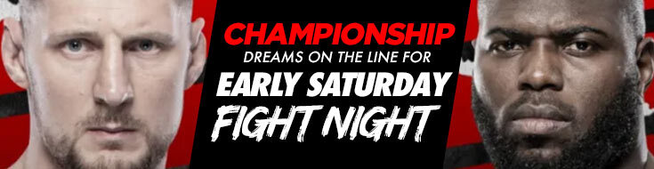 UFC Fight Night  Volkov vs. Rozenstruik Main Card Odds (06-04-2022)