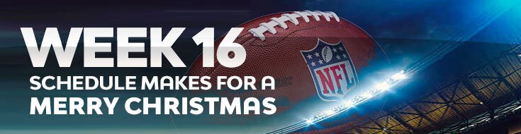 NFL Week 16 Schedule Makes for a Merry Christmas
