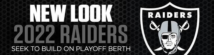 New Look 2022 Las Vegas Raiders Seek to Build on Playoff Berth